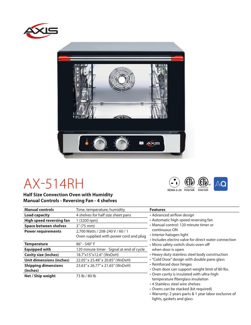 Spec Sheet