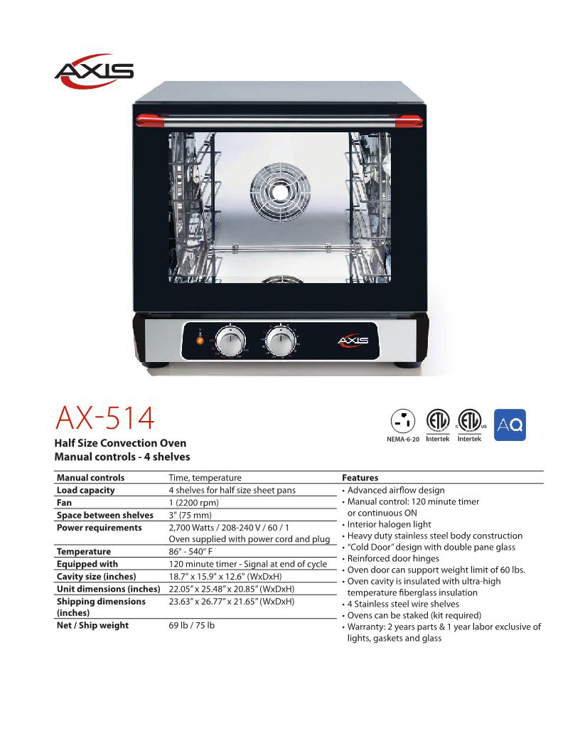 Spec Sheet
