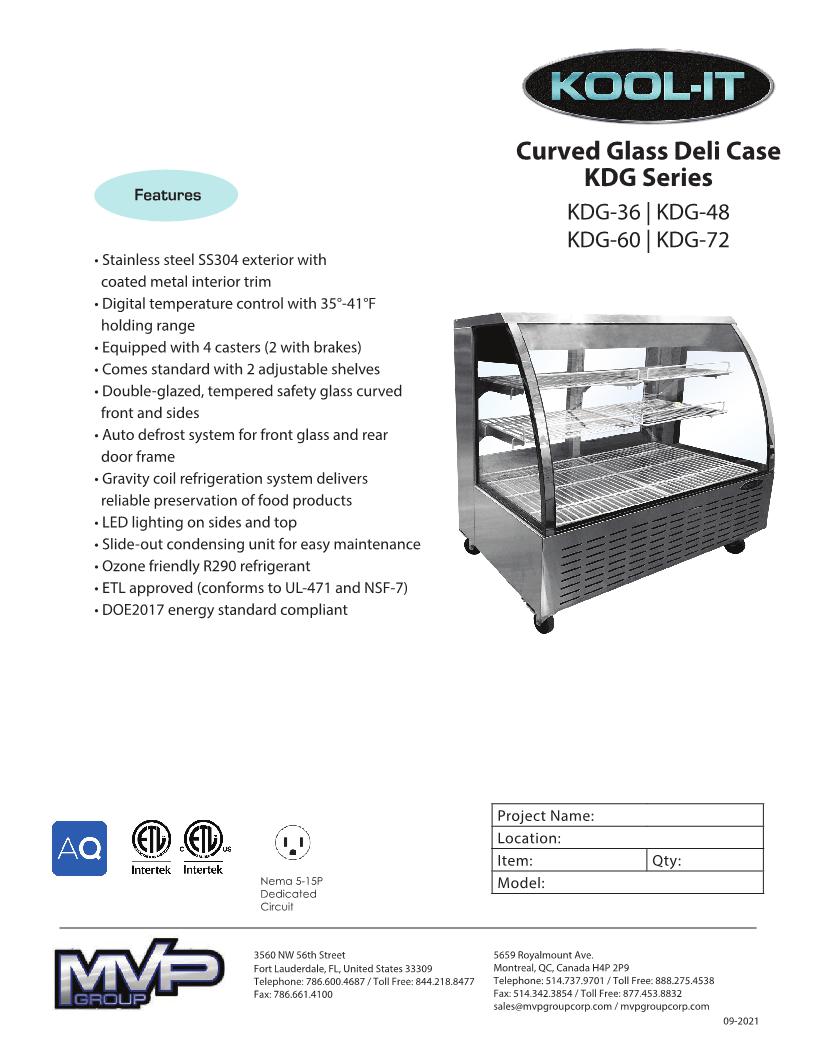 Spec Sheet