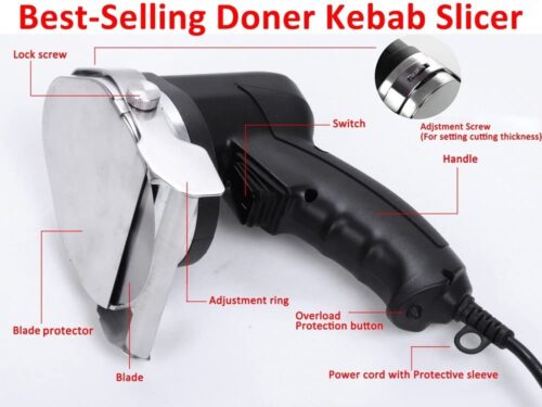 Electric Donair Kebab Knife - Image 3