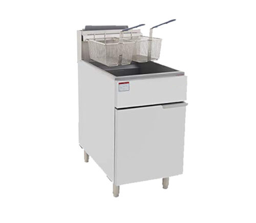 BABAK B-ATFS-75 75lb Gas Floor Fryer - Image 1