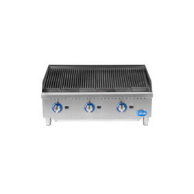 Globe GCB36G CR 36" Gas Charbroiler with Cast Iron Radiants