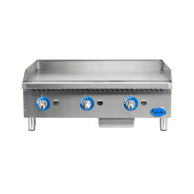 Globe GG36G 36" Gas Countertop Griddle with Manual Controls