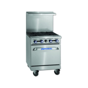Imperial IR-4 Gas 4 Burner 24" Range With Standard Oven