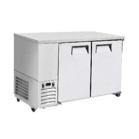 59" Solid Door Back Bar Cooler
