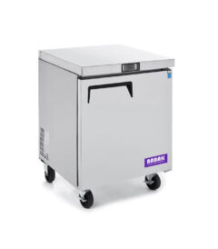 single door undercounter fridge 27"