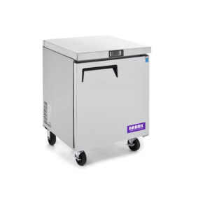 single door undercounter fridge 27"