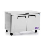 MGF8403 60 Double Door Under Counter Fridge