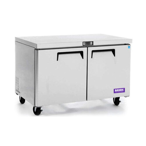 MGF8403 60 Double Door Under Counter Fridge