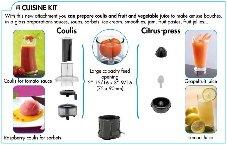 Robot Coupe R2N Cuisine kit