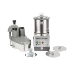Robot Coupe R401 Continuous Feed Food Processor with 4.5 L Stainless Steel Bowl
