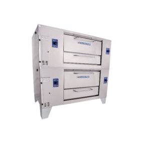 Baker's Pride GS-990 Superdeck Series Double Deck Gas Oven with 6.75" Deck Height
