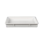 Winco White Pizza Dough Box