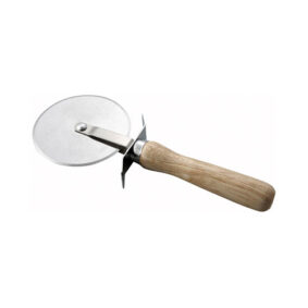 4″ Pizza Cutter with Wooden Handle