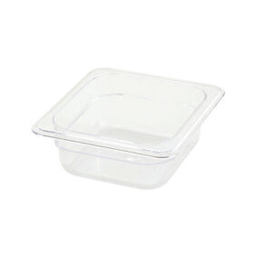 Winco SP7602 1/6-Size Polycarbonate Food Pan
