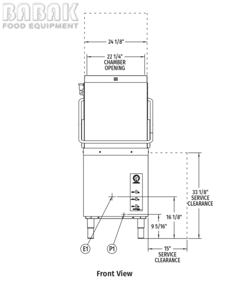 centerline chd chemical front panel