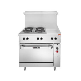 Vulcan EV36-S-4FP-12G-208 Commercial Restaurant Electric Range