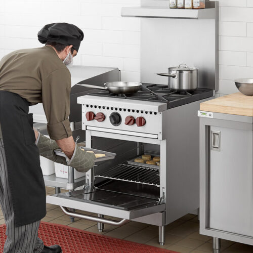 Vulcan SX24-4BP Commercial Restaurant Gas Range - Image 4