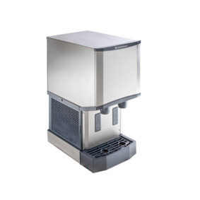 Scotsman HID312A-1 Meridian Countertop Air Cooled Ice Machine and Water Dispenser - 12 lb. Bin Storage