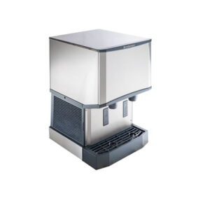 Scotsman HID525A-1 Meridian Countertop Air Cooled Ice Machine and Water Dispenser - 25 lb. Bin Storage