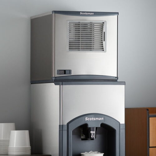 Scotsman C0322SA-3 Prodigy Series 22" Air Cooled Small Cube Ice Machine - 356 lb. - Image 2