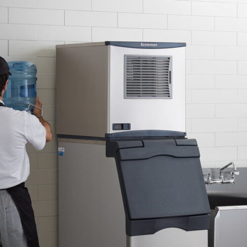 Scotsman C0522SA-2 Prodigy Series 22" Air Cooled Small Cube Ice Machine - 475 lb. - Image 2