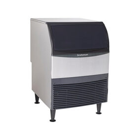 Scotsman UC2724SW-1 Water Cooled Undercounter Small Cube Ice Machine - 266 lb.