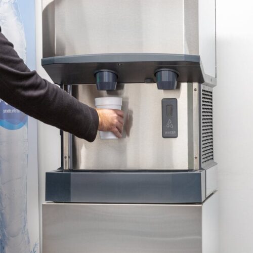 Scotsman HID525A-1 Meridian Countertop Air Cooled Ice Machine and Water Dispenser - Image 2