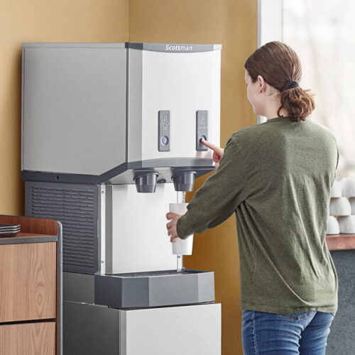 Scotsman HID312AB-1 Meridian Countertop Air Cooled Ice Machine and Water Dispenser - Image 2