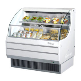 Turbo Air TOM-40LW-N White Low Profile Horizontal Air Curtain Display Case