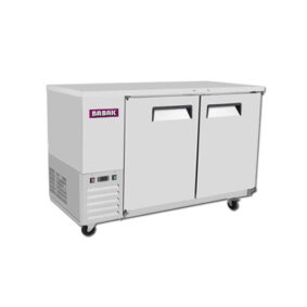 69" Solid Door Back Bar Cooler