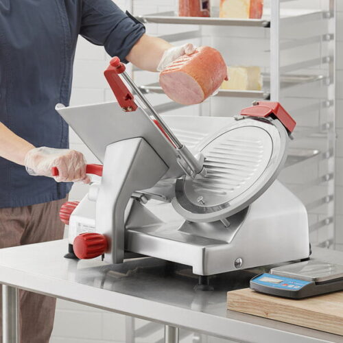 Berkel B12-SLC 12" Medium-Duty Gravity Feed Manual Meat Slicer 44563 hp - Image 3