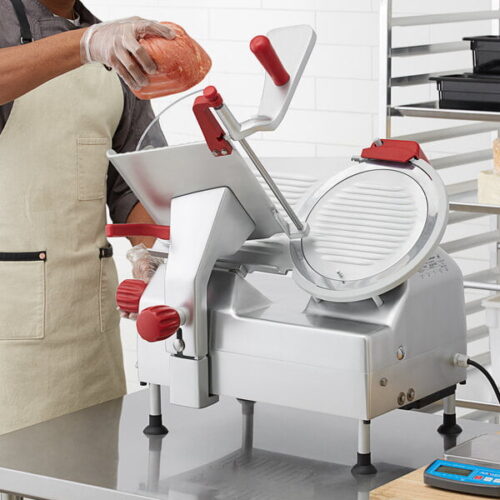 Berkel B12A-SLC 12" Medium-Duty Automatic Gravity Feed Meat Slicer 44563 hp - Image 2