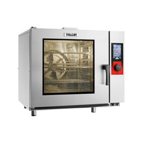 Vulcan TCM-61G-NAT/LP 6 Pan Half Size Boilerless Gas Combi Oven 56000 BTU