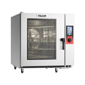 Vulcan TCM-102G-NAT/LP 10 Pan Full Size Boilerless Gas Combi Oven 156000 BTU