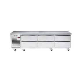 Vulcan ARS96 96" 6 Drawer Refrigerated Chef Base