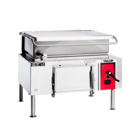 Vulcan VG40-LP Liquid Propane 40 Gallon Manual Tilt Braising Pan / Tilt Skillet 120000 BTU