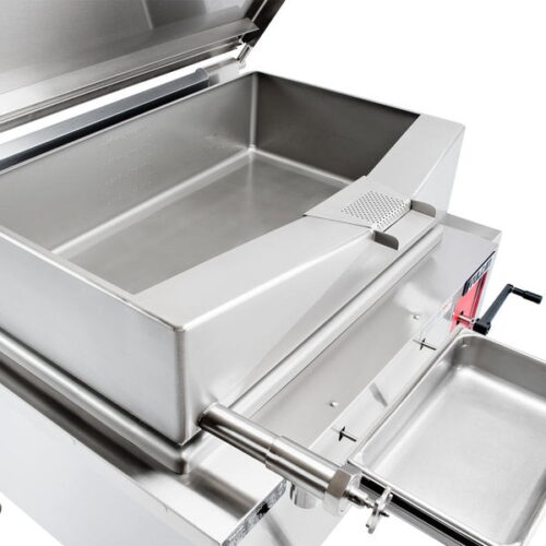 Vulcan VG40-LP Liquid Propane 40 Gallon Manual Tilt Braising Pan / Tilt Skillet 120000 BTU - Image 5
