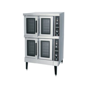 Hobart HEC502 Double Deck Full Size Electric Convection Oven 240V 3 Phase 12.5 kW