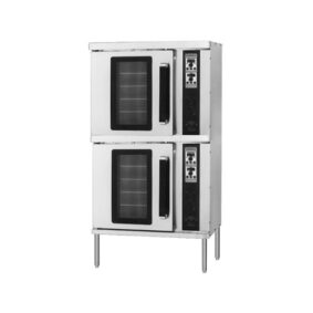 Hobart HEC202 Double Deck Half Size Electric Convection Oven 208V 3 Phase 11 kW