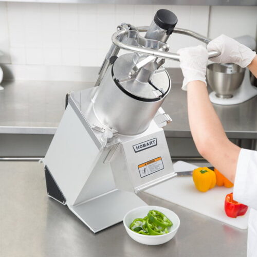Hobart FP350-1 Full Moon Pusher Continuous Feed Food Processor 1 hp - Image 2