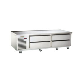 Traulsen TE084HT 4 Drawer 84" Refrigerated Chef Base
