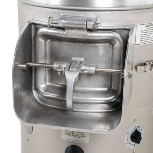 Hobart 6115 20 lb. Countertop Potato Peeler 120V 44564 hp - Image 5