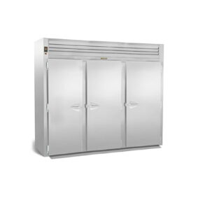 Traulsen AIH332L-FHS 117.5 Cu. Ft. Three Section Roll-In Heated Holding Cabinet for 66" Pan Racks