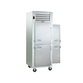 Traulsen G14303P 1 Section Pass-Through Half Door Hot Food Holding Cabinet