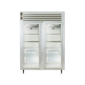 Traulsen AHF232W-FHG 52.8 Cu. Ft. Glass Door Two Section Reach In Heated Holding Cabinet