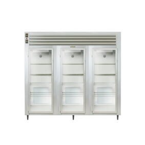 Traulsen AHF332W-FHG 79 Cu. Ft. Glass Door Three Section Reach In Heated Holding Cabinet