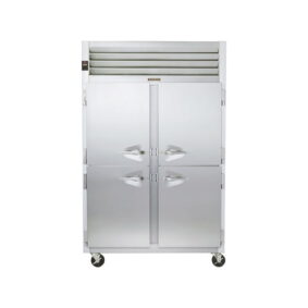 Traulsen G24300 Solid Half Door 2 Section Hot Food Holding Cabinet