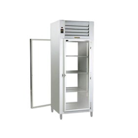 Traulsen AHF132WP-FHG Glass Door Single Section Reach In Pass-Through Heated Holding Cabinet