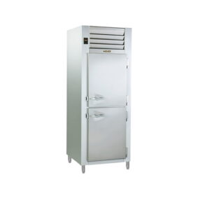 Traulsen AHF132WP-HHS Solid Half Door Single Section Reach In Pass-Through Heated Holding Cabinet